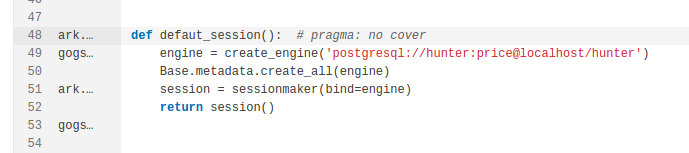 Example of exception in Python for #pragma